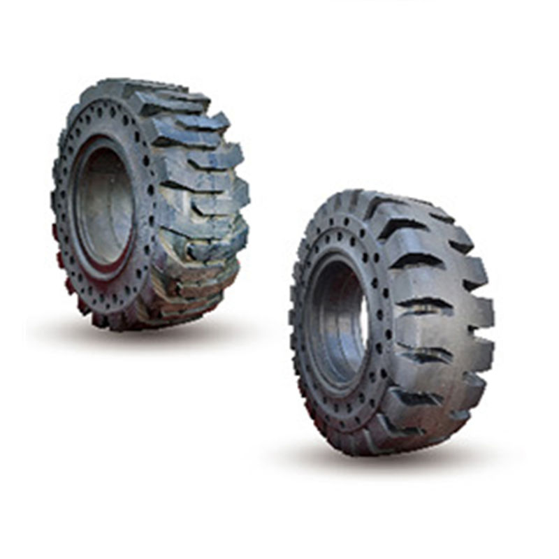 High Efficiency Solid Pneumatic Forklift Tires / Solid Rubber Forklift Tires